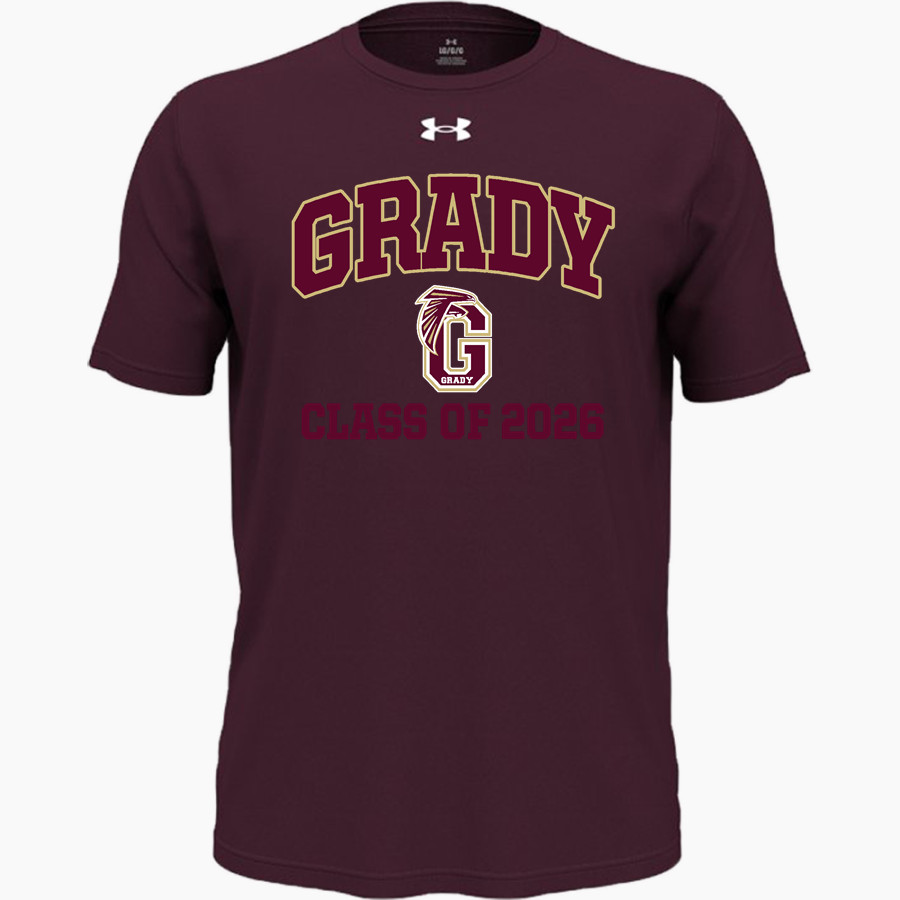 WM E GRADY VOC TECH SCHOOL FALCONS <span class="pdp-name-mascot">GRADY HIGH SCHOOL FALCONS</span> UA Men's Team Tech Short Sleeve T-Shirt