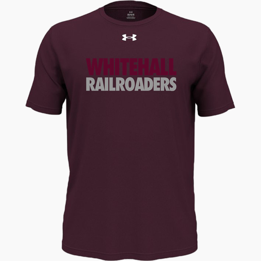 Whitehall Railroaders <span class="pdp-name-mascot">Whitehall Railroaders</span> UA Men's Team Tech Short Sleeve T-Shirt