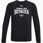 FAIRMONT Prep HUSKIES ONLINE STORE <span class="pdp-name-mascot">FAIRMONT PREPARATORY ACADEMY HUSKIES</span> UA Men's Team Tech Long Sleeve T-Shirt Front Thumbnail