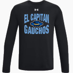 EL CAPITAN HIGH SCHOOL GAUCHOS <span class="pdp-name-mascot">EL CAPITAN GAUCHOS</span> UA Men's Team Tech Long Sleeve T-Shirt Front Thumbnail