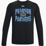 Pearson Panthers <span class="pdp-name-mascot">Pearson School Panthers</span> UA Men's Team Tech Long Sleeve T-Shirt Front Thumbnail