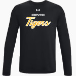 Computech Tigers <span class="pdp-name-mascot">Computech Middle School Tigers</span> UA Men's Team Tech Long Sleeve T-Shirt Front Thumbnail