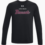 LONG BEACH HIGH SCHOOL BEARCATS <span class="pdp-name-mascot">LONG BEACH BEARCATS</span> UA Men's Team Tech Long Sleeve T-Shirt Front Thumbnail