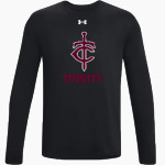 Trinity Warriors <span class="pdp-name-mascot">Trinity Christian Warriors</span> UA Men's Team Tech Long Sleeve T-Shirt Front Thumbnail