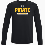 CRAWFORD HIGH SCHOOL PIRATES <span class="pdp-name-mascot">CRAWFORD PIRATES</span> UA Men's Team Tech Long Sleeve T-Shirt Front Thumbnail