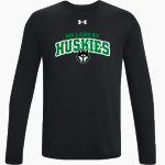 HILLCREST HIGH SCHOOL HUSKIES <span class="pdp-name-mascot">HILLCREST HUSKIES</span> UA Men's Team Tech Long Sleeve T-Shirt Front Thumbnail