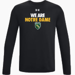 Notre Dame Academy Rebels official sideline store UA Men's Team Tech Long Sleeve T-Shirt Front Thumbnail