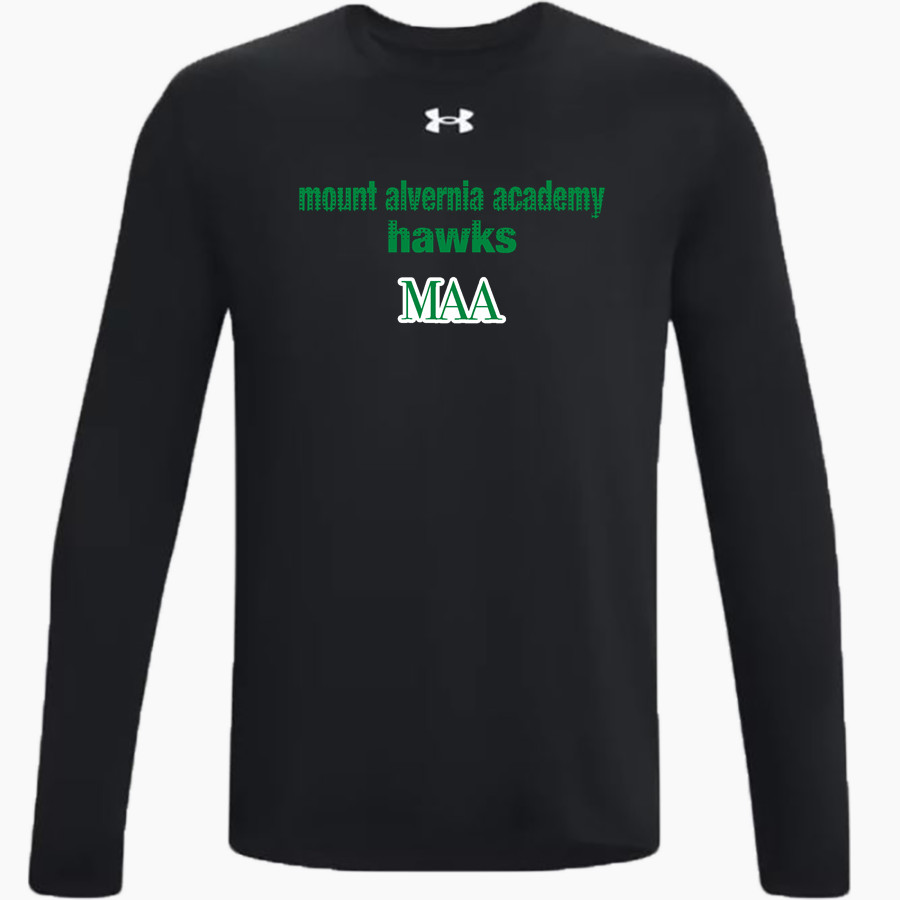 Mount Alvernia Academy Hawks <span class="pdp-name-mascot">Mount Alvernia Academy Hawks</span> UA Men's Team Tech Long Sleeve T-Shirt