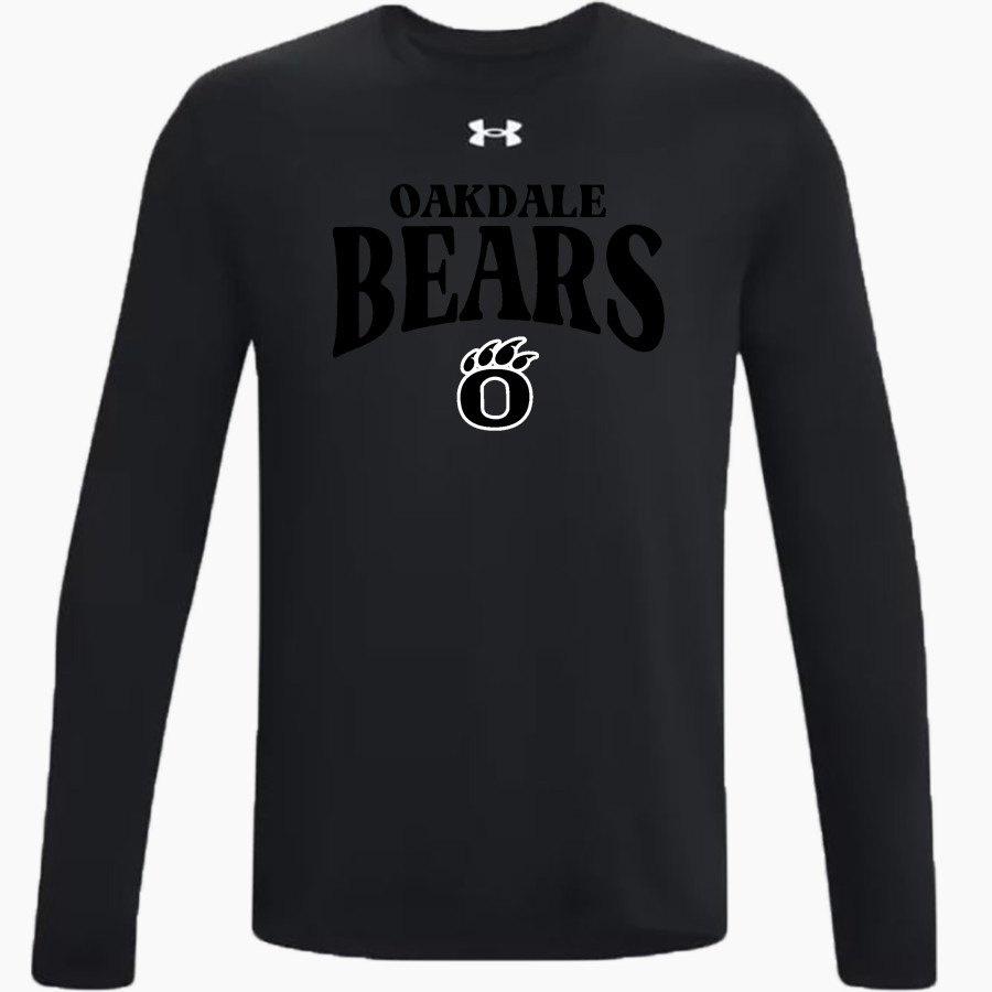 OAKDALE HIGH SCHOOL BEARS UA Men's Team Tech Long Sleeve T-Shirt
