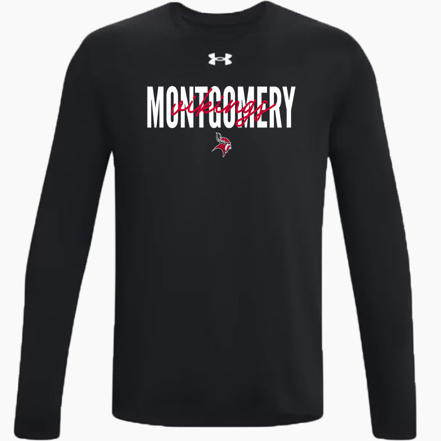 Montgomery Vikings UA Men's Team Tech Long Sleeve T-Shirt