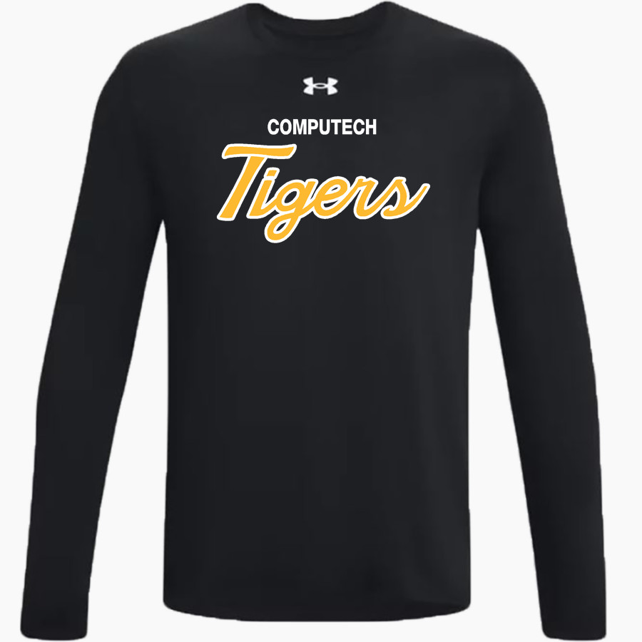 Computech Tigers <span class="pdp-name-mascot">Computech Middle School Tigers</span> UA Men's Team Tech Long Sleeve T-Shirt