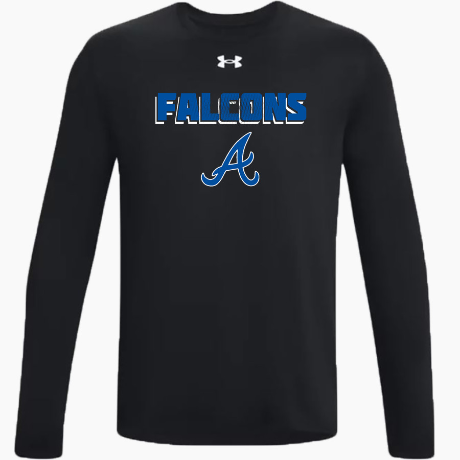 ATWATER HIGH SCHOOL FALCONS UA Men's Team Tech Long Sleeve T-Shirt
