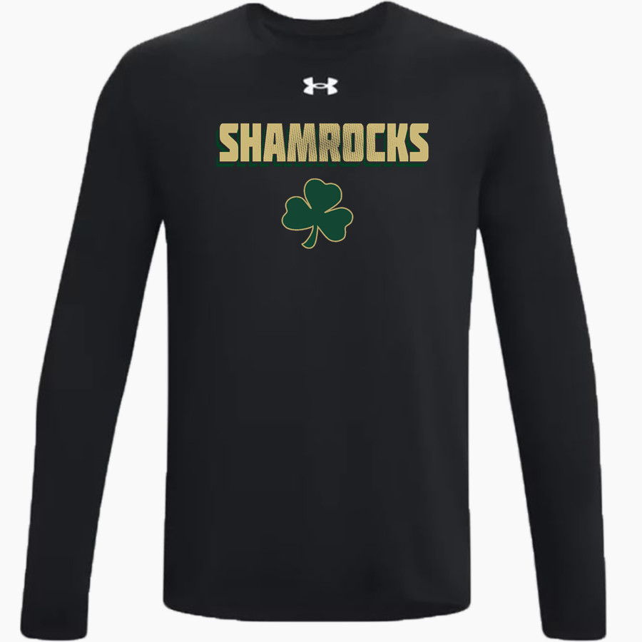 Bishop Feehan Shamrocks <span class="pdp-name-mascot">Bishop Feehan Shamrocks</span> UA Men's Team Tech Long Sleeve T-Shirt