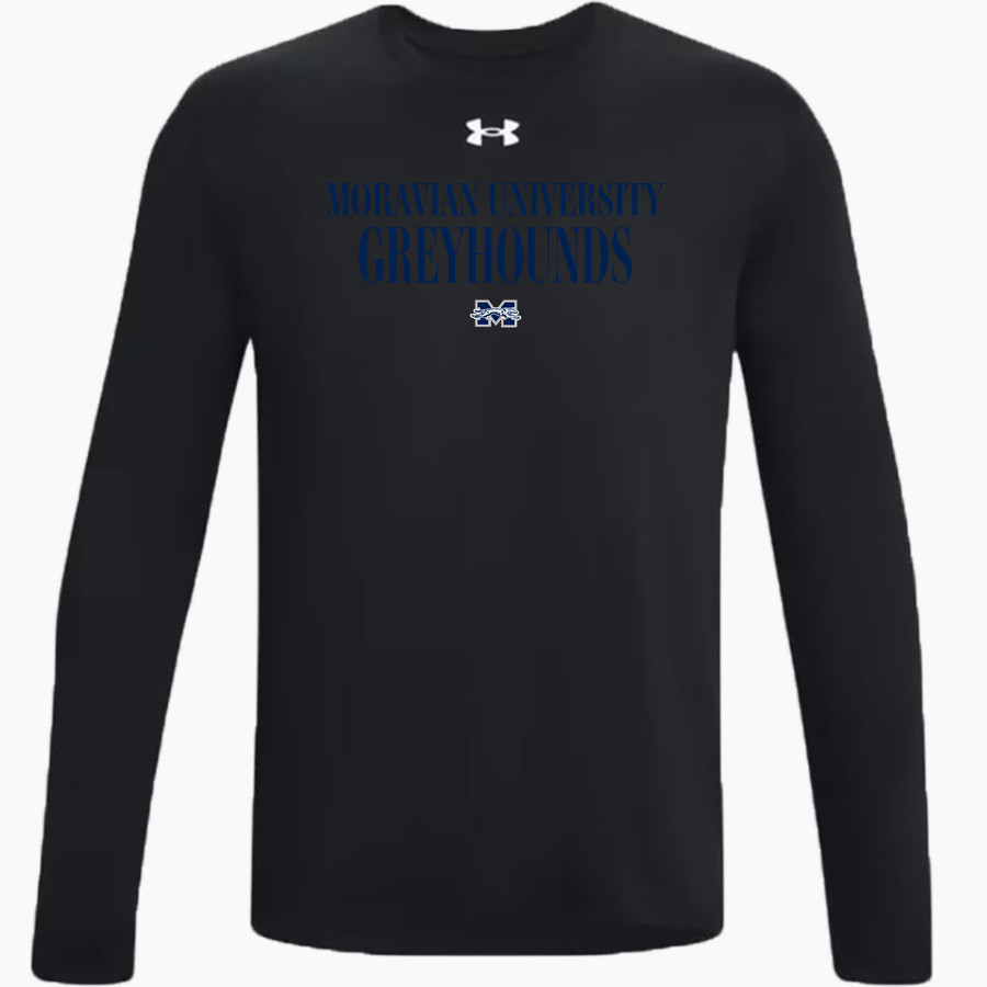 Moravian University Greyhounds <span class="pdp-name-mascot">Moravian University Greyhounds</span> UA Men's Team Tech Long Sleeve T-Shirt