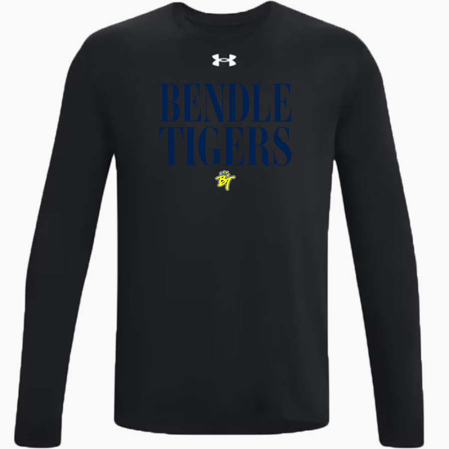 BENDLE HIGH SCHOOL TIGERS <span class="pdp-name-mascot">BENDLE TIGERS</span> UA Men's Team Tech Long Sleeve T-Shirt