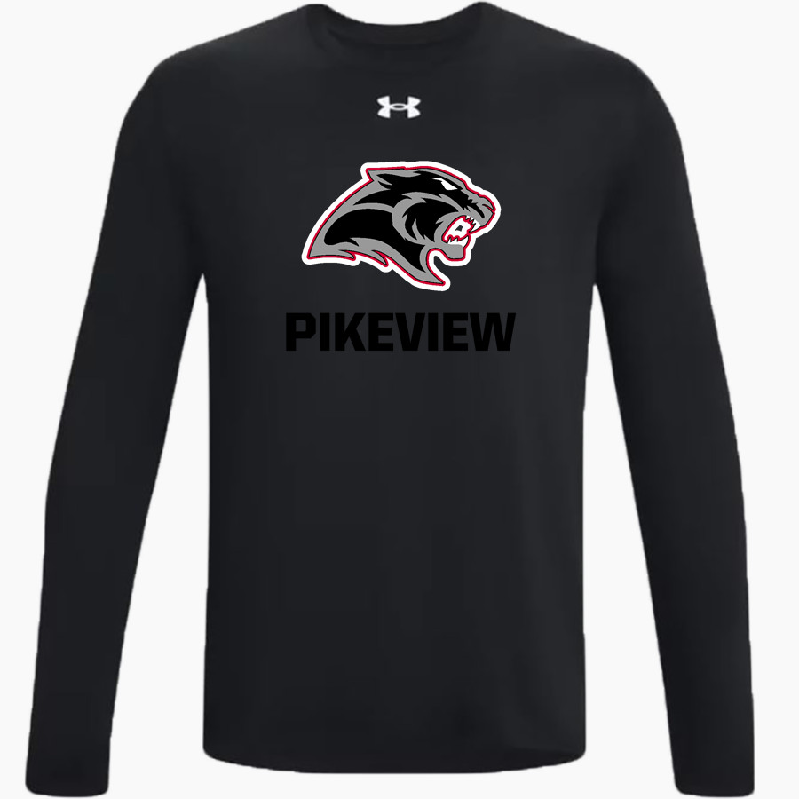 PIKEVIEW HIGH SCHOOL PANTHERS <span class="pdp-name-mascot">PIKEVIEW PANTHERS</span> UA Men's Team Tech Long Sleeve T-Shirt