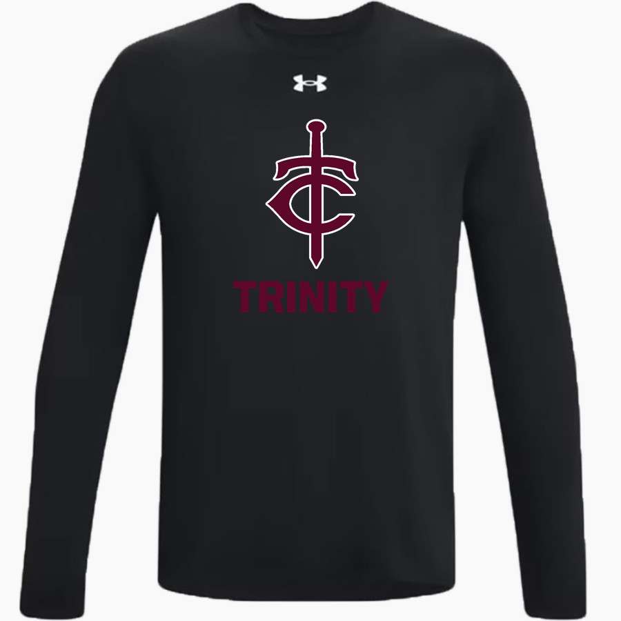 Trinity Warriors <span class="pdp-name-mascot">Trinity Christian Warriors</span> UA Men's Team Tech Long Sleeve T-Shirt