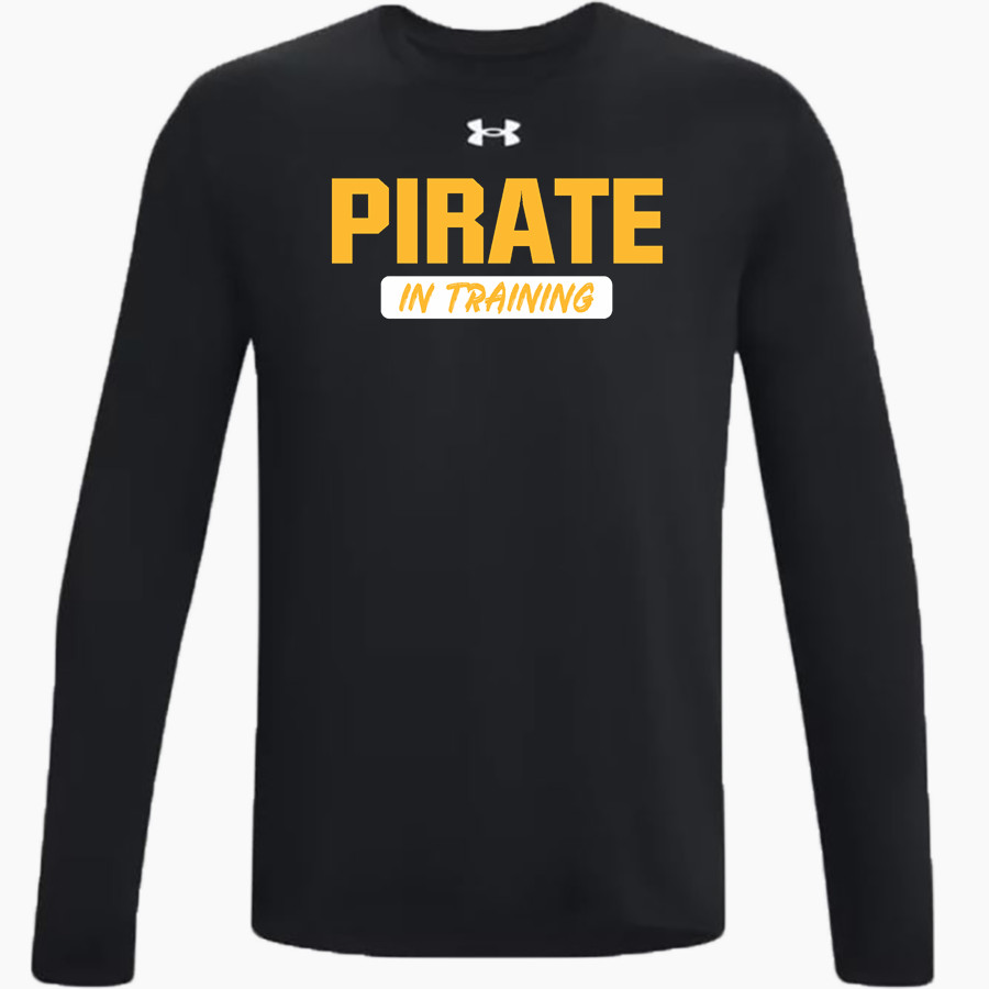 CRAWFORD HIGH SCHOOL PIRATES <span class="pdp-name-mascot">CRAWFORD PIRATES</span> UA Men's Team Tech Long Sleeve T-Shirt