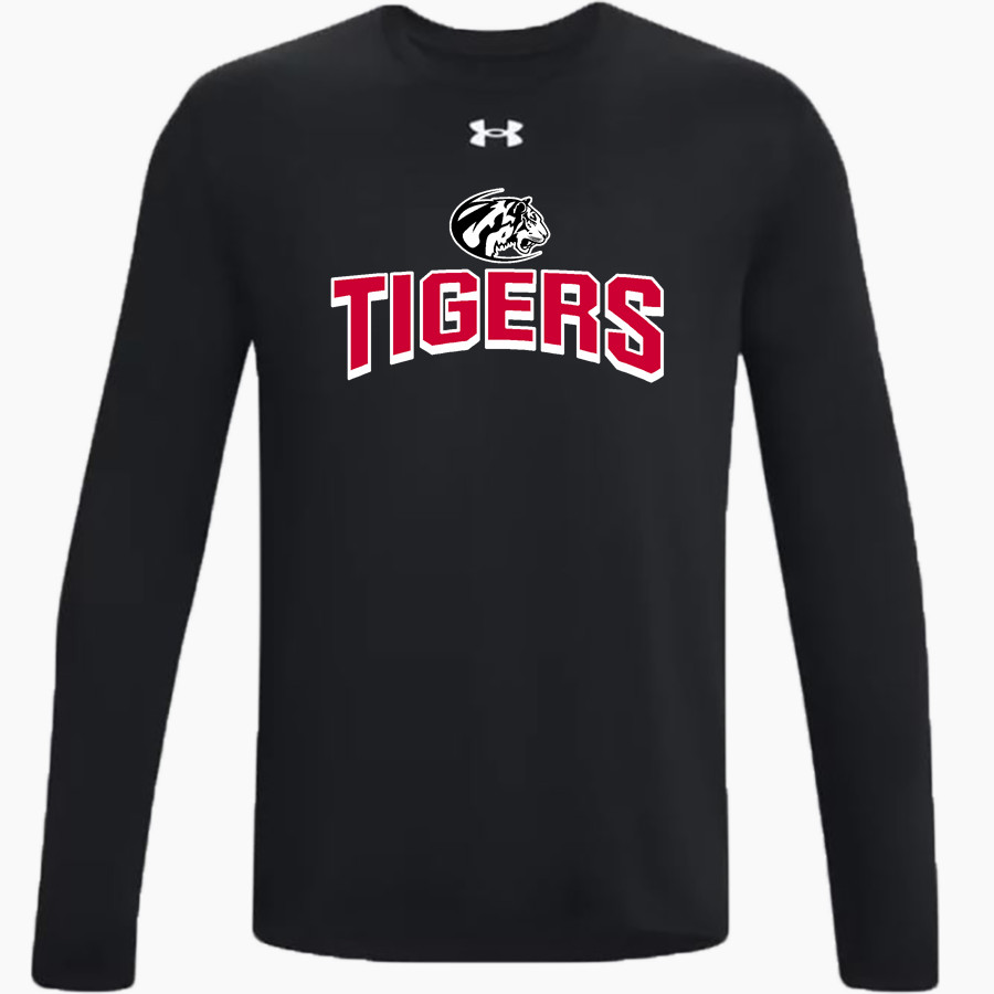 CLATSKANIE HIGH SCHOOL TIGERS <span class="pdp-name-mascot">CLATSKANIE TIGERS</span> UA Men's Team Tech Long Sleeve T-Shirt