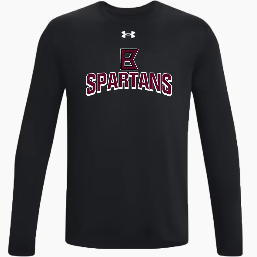 BERTHOUD HIGH SCHOOL SPARTANS <span class="pdp-name-mascot">BERTHOUD SPARTANS</span> UA Men's Team Tech Long Sleeve T-Shirt