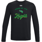 Community College of Rhode Island Knights <span class="pdp-name-mascot">COMMUNITY COLLEGE OF RHODE ISLAND Knights</span> UA Men's Team Tech Long Sleeve T-Shirt Front Thumbnail