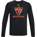 BUFFALO GROVE HIGH SCHOOL BISON <span class="pdp-name-mascot">BUFFALO GROVE BISON</span> UA Men's Team Tech Long Sleeve T-Shirt Front Thumbnail