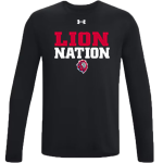 Cornerstone Lions <span class="pdp-name-mascot">Cornerstone Christian Lions</span> UA Men's Team Tech Long Sleeve T-Shirt Front Thumbnail