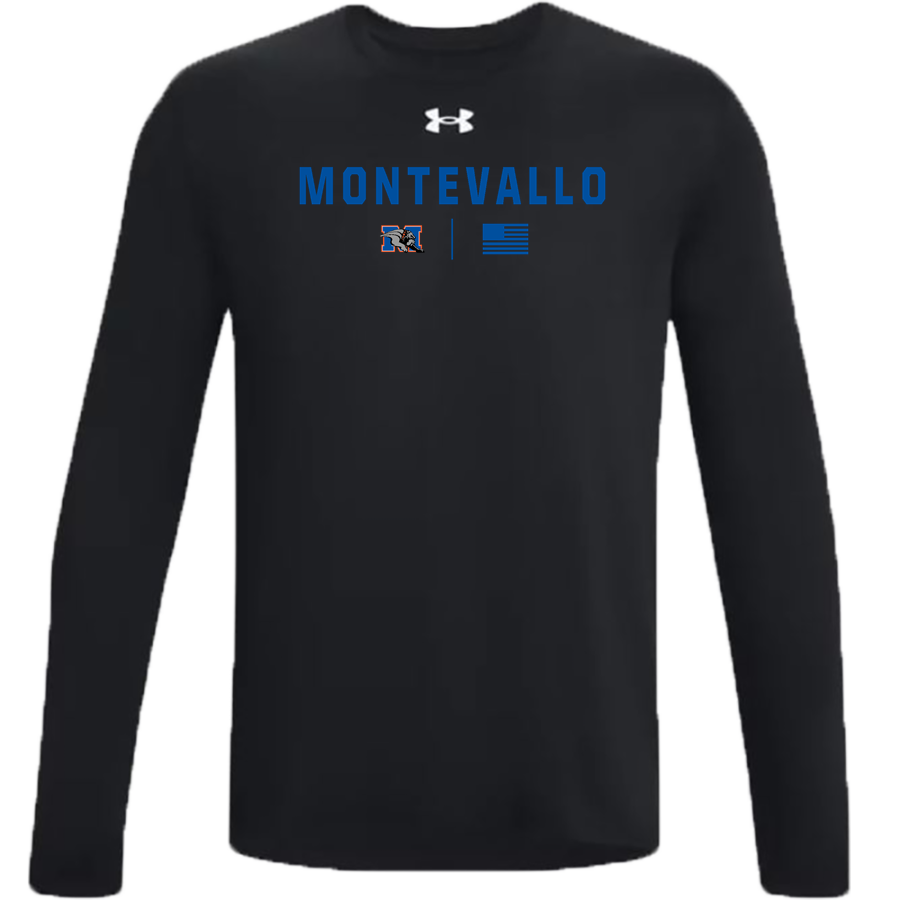 Montevallo Bulldogs <span class="pdp-name-mascot">Montevallo Bulldogs</span> UA Men's Team Tech Long Sleeve T-Shirt