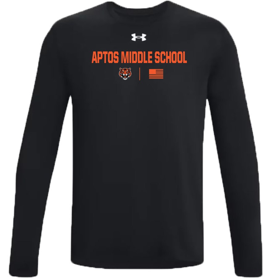 Aptos Middle School Tigers <span class="pdp-name-mascot">Aptos Middle School Tigers</span> UA Men's Team Tech Long Sleeve T-Shirt