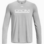 CROM 0 <span class="pdp-name-mascot">CROM Corp</span> UA Men's Team Tech Long Sleeve T-Shirt Front Thumbnail
