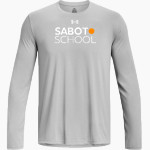 Sabot School Sabot School <span class="pdp-name-mascot">STONY POINT SCHOOL</span> UA Men's Team Tech Long Sleeve T-Shirt Front Thumbnail