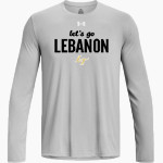 Lebanon Tigers <span class="pdp-name-mascot">Lebanon Tigers</span> UA Men's Team Tech Long Sleeve T-Shirt Front Thumbnail