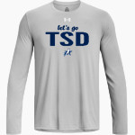 Texas School for the Deaf UA Men's Team Tech Long Sleeve T-Shirt Front Thumbnail