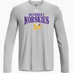 DEFOREST HIGH SCHOOL NORSKIES UA Men's Team Tech Long Sleeve T-Shirt Front Thumbnail