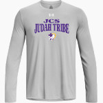 Judah Christian Athletics <span class="pdp-name-mascot">JCS</span> UA Men's Team Tech Long Sleeve T-Shirt Front Thumbnail