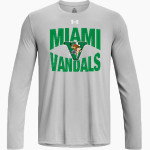 Miami Vandals The Official Online Store UA Men's Team Tech Long Sleeve T-Shirt Front Thumbnail