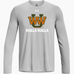 Walla Walla Wolves <span class="pdp-name-mascot">Walla Walla Wolves</span> UA Men's Team Tech Long Sleeve T-Shirt Front Thumbnail