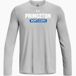 Princeton Montessori School <span class="pdp-name-mascot">Princeton Montessori Deer</span> UA Men's Team Tech Long Sleeve T-Shirt Front Thumbnail