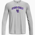 HYDRO-EAKLY HIGH SCHOOL BOBCATS UA Men's Team Tech Long Sleeve T-Shirt Front Thumbnail
