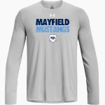 Mayfield Junior School Mustangs Online Store UA Men's Team Tech Long Sleeve T-Shirt Front Thumbnail