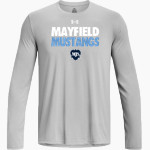 Mayfield Junior School Mustangs Online Store UA Men's Team Tech Long Sleeve T-Shirt Front Thumbnail