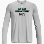 Diablo Valley Vikings <span class="pdp-name-mascot">Diablo Valley Vikings</span> UA Men's Team Tech Long Sleeve T-Shirt Front Thumbnail