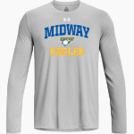 Midway Eagles Online Store <span class="pdp-name-mascot">Midway University Eagles</span> UA Men's Team Tech Long Sleeve T-Shirt Front Thumbnail