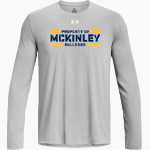 McKinley Bulldogs <span class="pdp-name-mascot">McKinley Elementary School Bulldogs</span> UA Men's Team Tech Long Sleeve T-Shirt Front Thumbnail