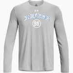 Children's Manor Children's Manor UA Men's Team Tech Long Sleeve T-Shirt Front Thumbnail