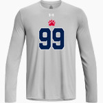 GRASSFIELD HIGH SCHOOL GRIZZLIES <span class="pdp-name-mascot">GRASSFIELD GRIZZLIES</span> UA Men's Team Tech Long Sleeve T-Shirt Front Thumbnail