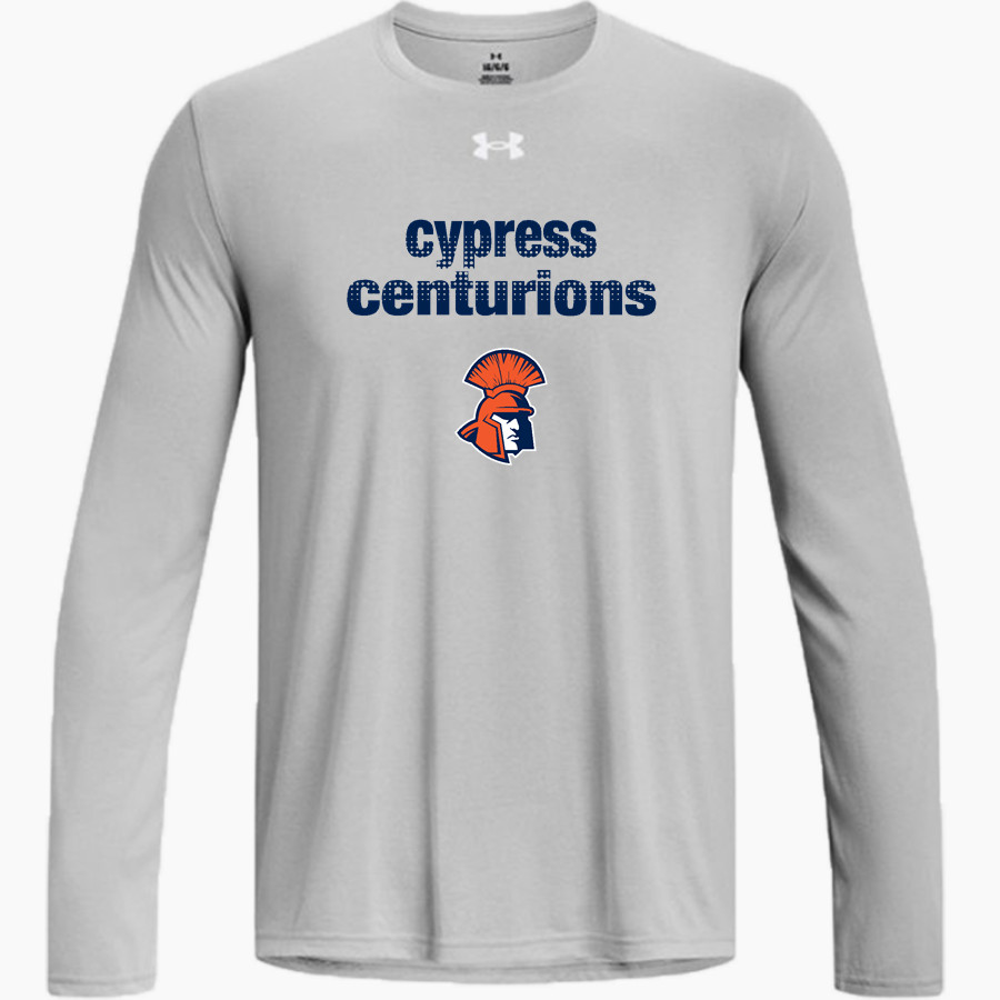 CYPRESS HIGH SCHOOL CENTURIONS <span class="pdp-name-mascot">CYPRESS CENTURIONS</span> UA Men's Team Tech Long Sleeve T-Shirt