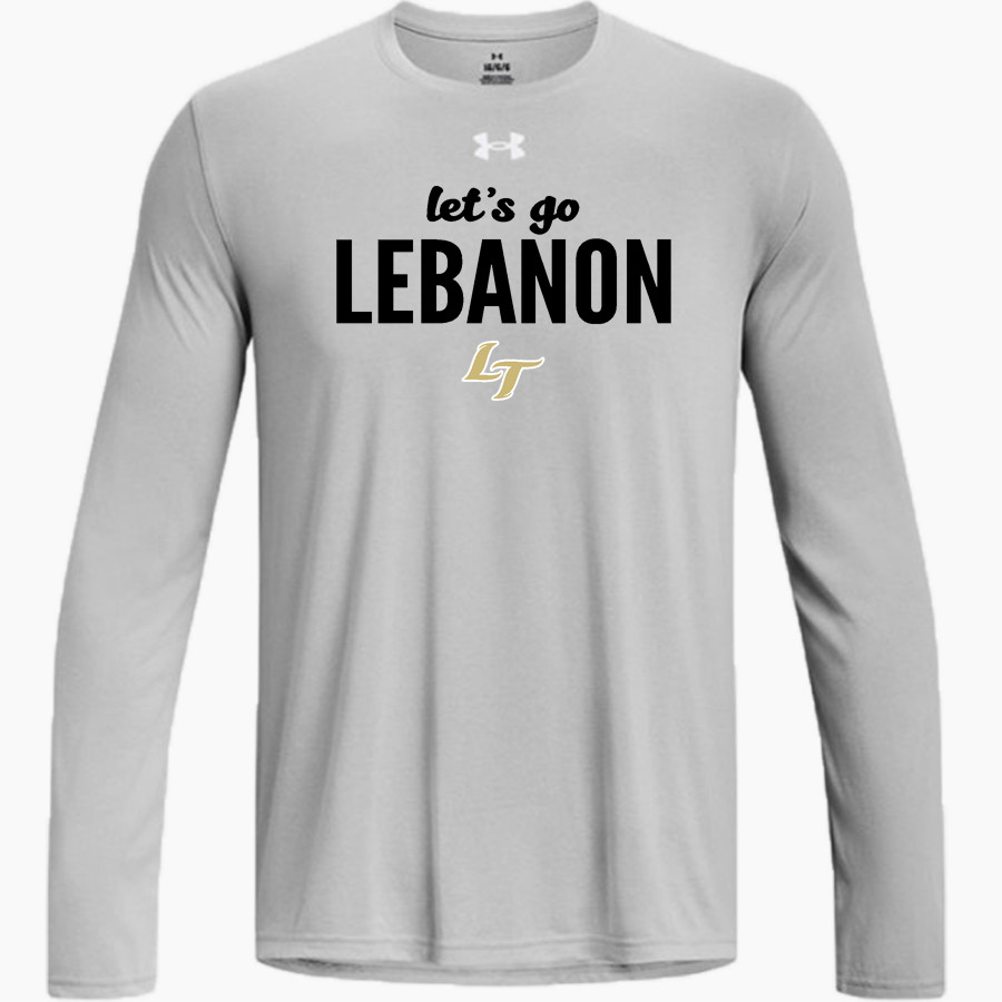 Lebanon Tigers <span class="pdp-name-mascot">Lebanon Tigers</span> UA Men's Team Tech Long Sleeve T-Shirt