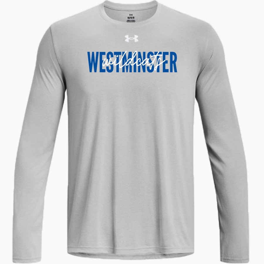 WESTMINSTER SCHOOLS OF AUGUSTA WILDCATS <span class="pdp-name-mascot">WESTMINSTER PREPARATORY WILDCATS</span> UA Men's Team Tech Long Sleeve T-Shirt