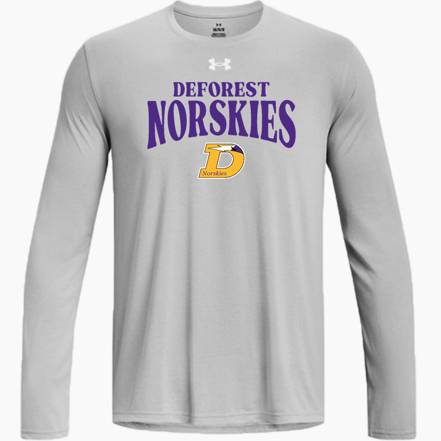 DEFOREST HIGH SCHOOL NORSKIES UA Men's Team Tech Long Sleeve T-Shirt